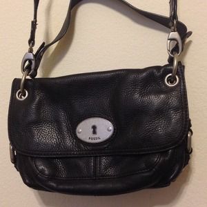 Fossil Maddox Leather Shoulder Bag