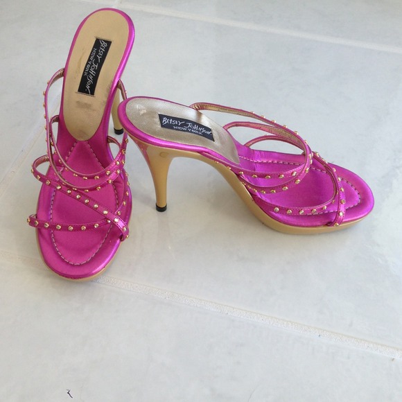 Betsey Johnson brand new Stiletto Mules - Picture 2 of 4