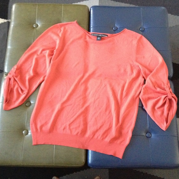 Josephine Chaus salmon top - Picture 1 of 2