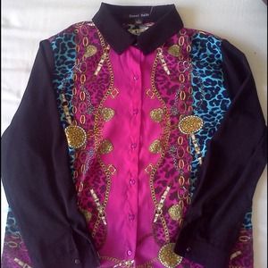 Forever21 Versace Inspired Top