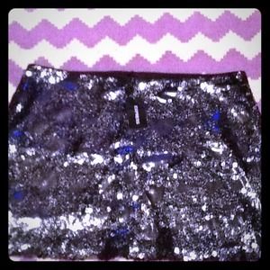 Express Sequin Skirt
