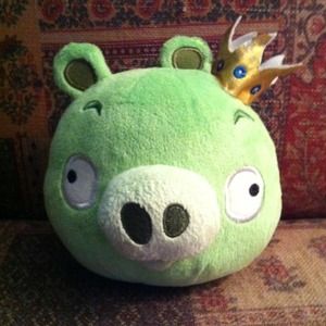 Angry Birds King Pig Plush