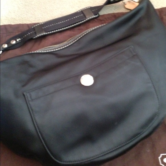 Black Nylon Coach purse - Picture 2 of 3