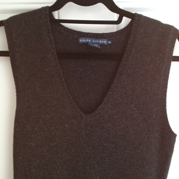 SOLD!!!RALPH LAUREN Wool  Cashmere Sweater Dress - Picture 2 of 4