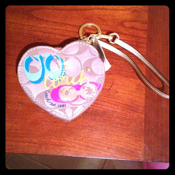 New authentic coach coin purse!!