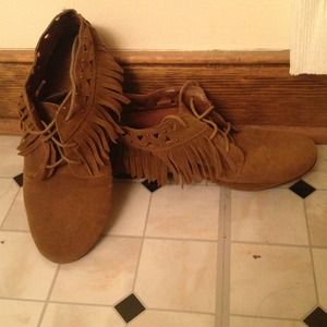 Moccasin booties