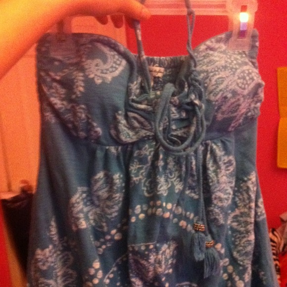 Summer halter dress