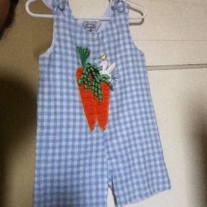 Mudpie 12-18 months Easter romper!