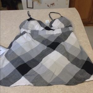 Maurice's large plaid tank💜