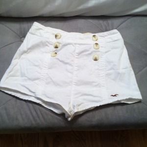 Hollister high waisted sailor shorts