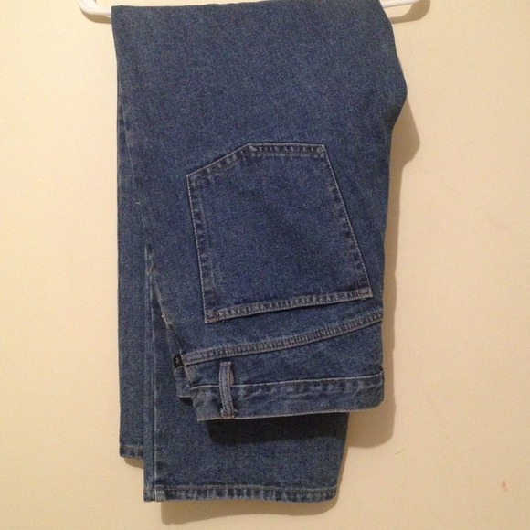 Plus size denim jeans