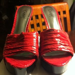 Red shoes