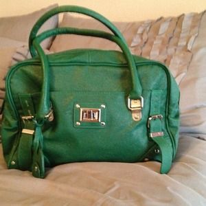 Emerald green handbag new