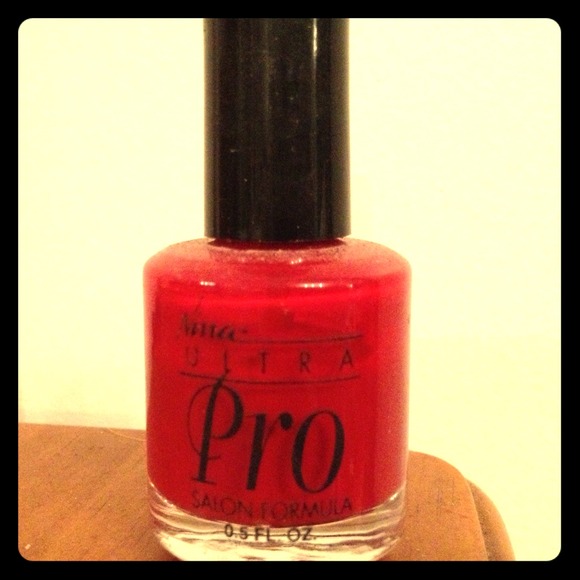 Sexy red nail polish