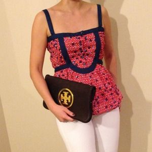 ❌SOLD - Printed tie-back tank