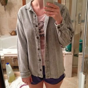 90's Acid Wash Button-Up