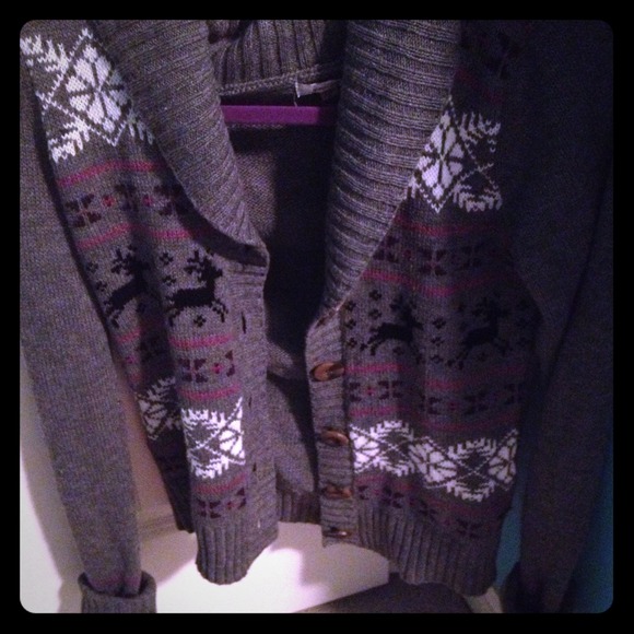 grey Size M winter cardigan!