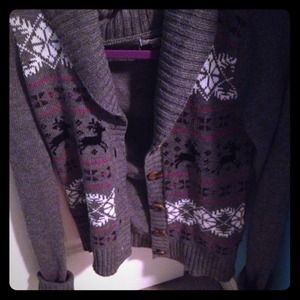 grey Size M winter cardigan!