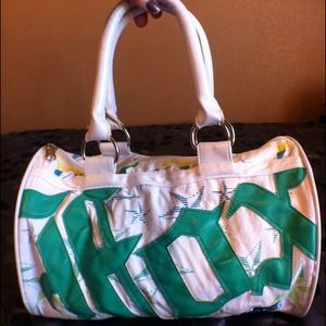Fox Racing bowling bag type handbag