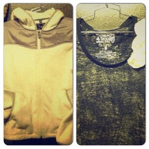 **RESERVED Bundle** Northface and Flower Tee