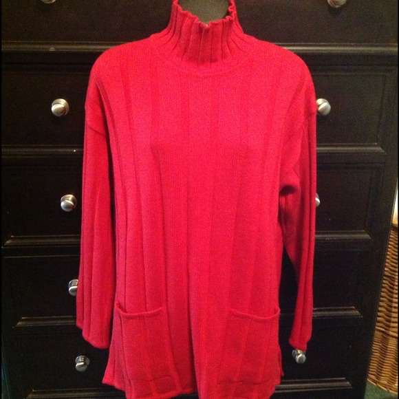 Super red sweater