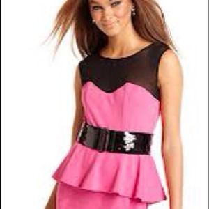 Peplum dress. Size 18. Never worn with tags.