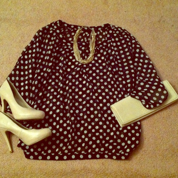 Polka dot shirt