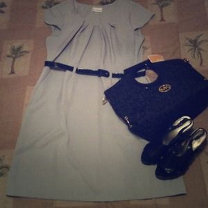 💢SOLD💢 Grey belted dress