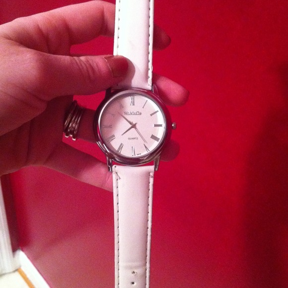 Silver watch
