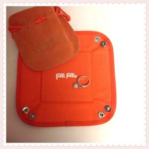 Folli Follie green crystal stone ring