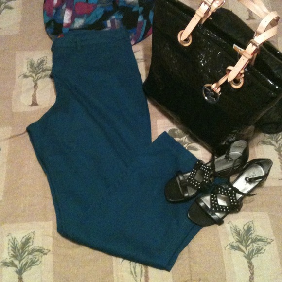 Teal Pants