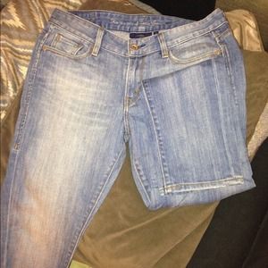 Light blue wash skinny leg Levi's size 8