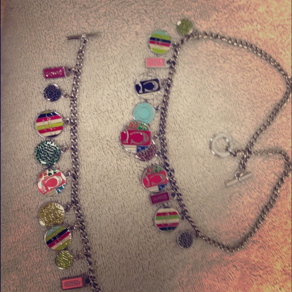 ❌Reduced❌ Coach inspired necklace and bracelet.