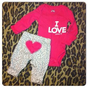 ⛔ SOLD ⛔✨I Love Daddy 2 pc Set✨