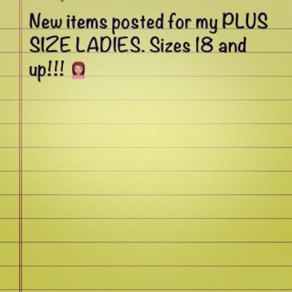 New plus size items posted