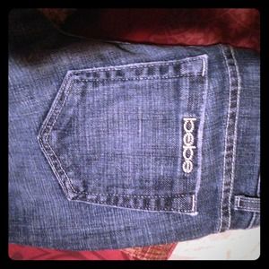Cute bebe jeans. Size :26