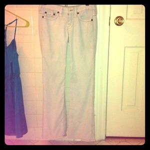 True religion white cords