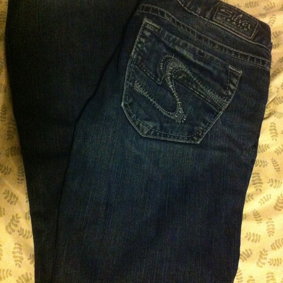 Silver jeans