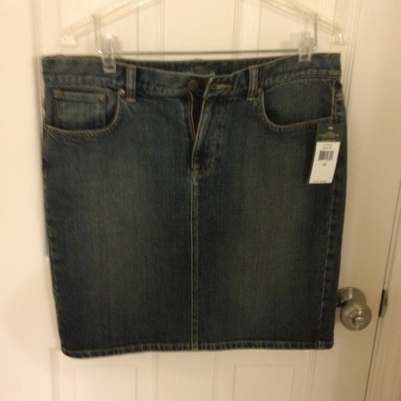 Jean skirt