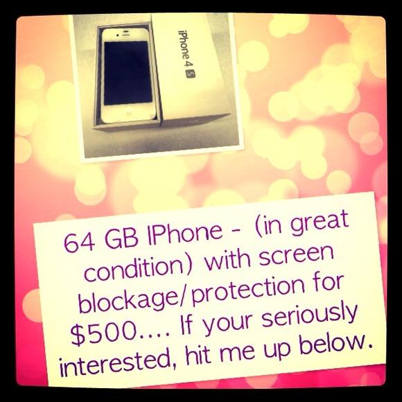 64GB IPhone 4S - good condition