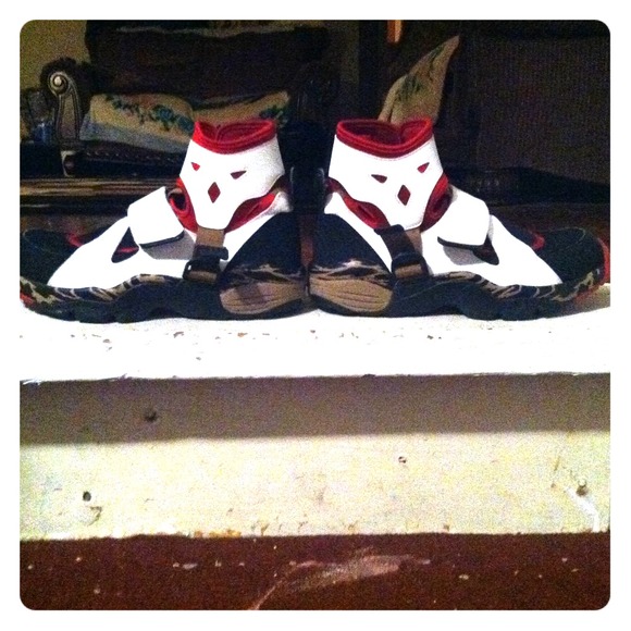 Nike Air Huraches in a very limited colorway.