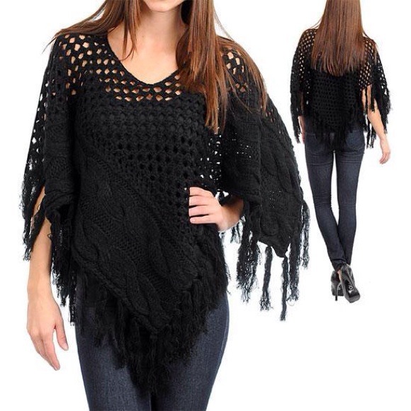 SOLD❗❗Crochet Poncho