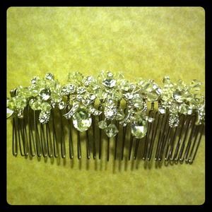 Swarovski crystal hair comb