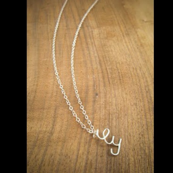 I love you Necklace By:Melissa Joy Manning