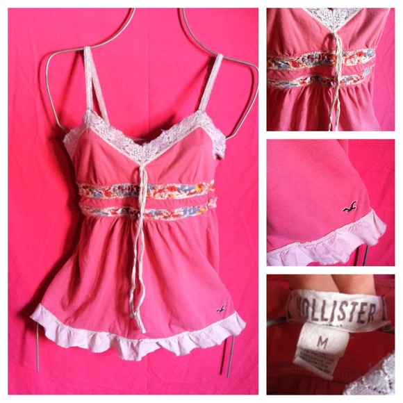Hollister tank top.