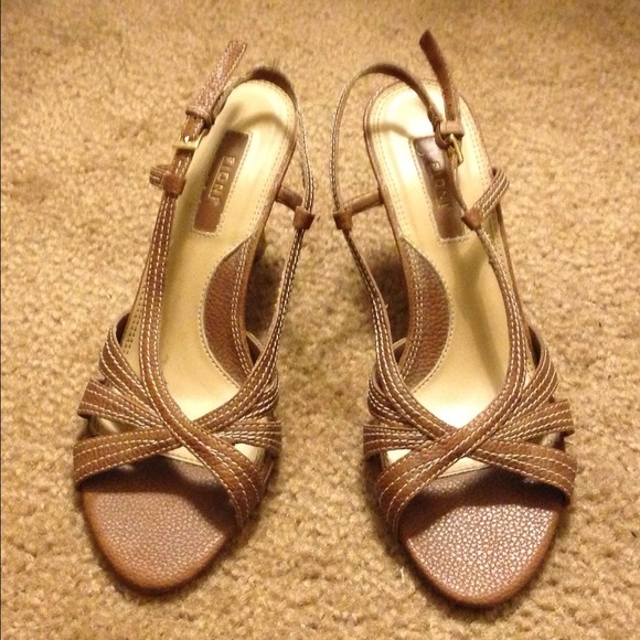 Brown Sandal Wedge