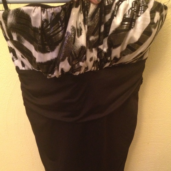 Cheetah and zebra black dress! ❗REDUCED ❗