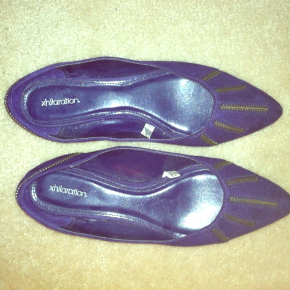 Purple flats RESERVED