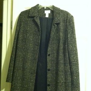 Black and Tan long jacket