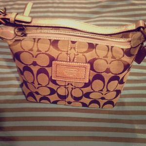Coach signature small purse